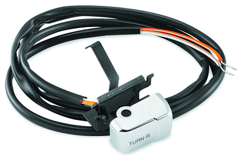 Twin Power - Twin Power Right Turn Signal Switch - Chrome - 25871DA