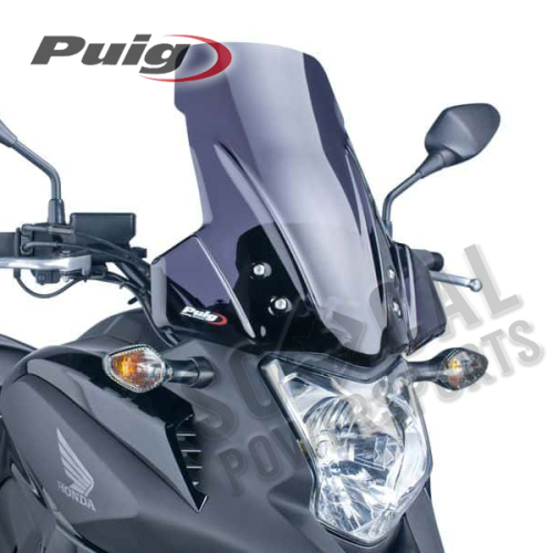 PUIG - PUIG Touring Windscreen - Dark Smoke - 0451-H