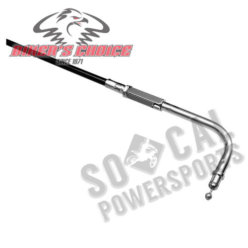 Bikers Choice - Bikers Choice Black Vinyl Throttle Cable - 06-0278