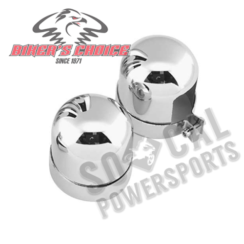 Bikers Choice - Bikers Choice Shock Absorber Top Dome Covers - 13620S4