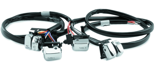 Twin Power - Twin Power Handlebar Switch Kit - Chrome - 370304