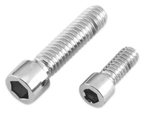 Gardner-Westcott - Gardner-Westcott Polished Chrome Allen Bolts - Coarse Thread 3/8in.-16 x 1-3/4in. - 10338