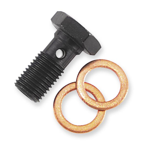 Goodridge - Goodridge Banjo Bolts - 3/8in. 24 - Black - 775-03BK