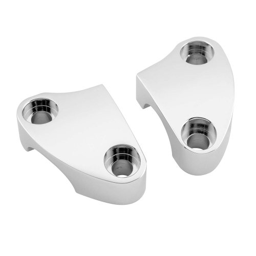 Bikers Choice - Bikers Choice Smooth Early Style Riser Clamps - 241026