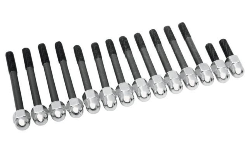 Colony - Colony Transmission Side Cover Kit - Acorn Style - Chrome - 7112-19