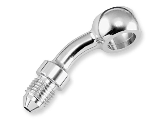 Goodridge - Goodridge Banjo Fitting - 35 deg. - 3/8in. (10mm) - Chrome - 593-03CH