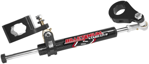 Streamline - Streamline 11-Way Steering Stabilizer - Carbon - Rebuildable - BTS-CB52-BK