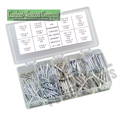 Gardner-Westcott - Gardner-Westcott Cotter Pin Assortment - A-34