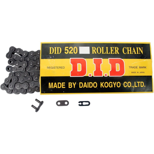 D.I.D - D.I.D 520 Standard Series Non O-Ring Chain - 100 Links - 520 x 100