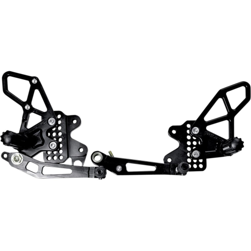 Vortex - Vortex Adjustable Rear Set - Black - RS405K