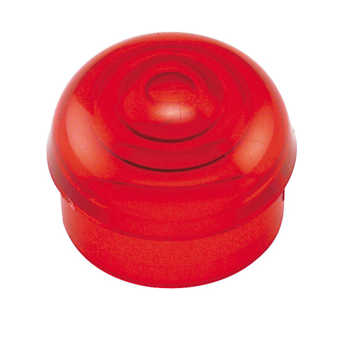 Bikers Choice - Bikers Choice Smooth Bullet Marker Lights Lens - Red - 162417