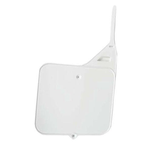 UFO Plastics - UFO Plastics Front Number Plate - White - YA02805-045