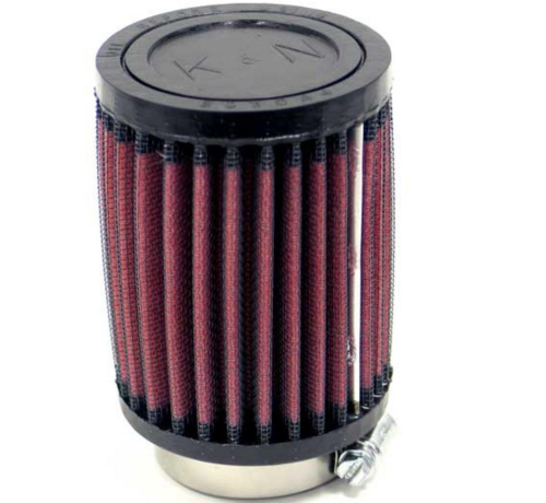 K&N Engineering - K&N Engineering Universal Round Straight Air Filter - Rubber End Cap - RU-0400