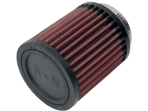 K&N Engineering - K&N Engineering Universal Round Straight Air Filter - Rubber End Cap - RU-0600