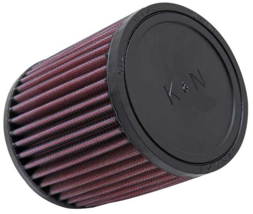 K&N Engineering - K&N Engineering Universal Round Straight Air Filter - Rubber End Cap - RU-0910