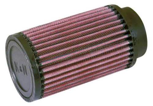 K&N Engineering - K&N Engineering Universal Round Straight Air Filter - Rubber End Cap - RD-0720