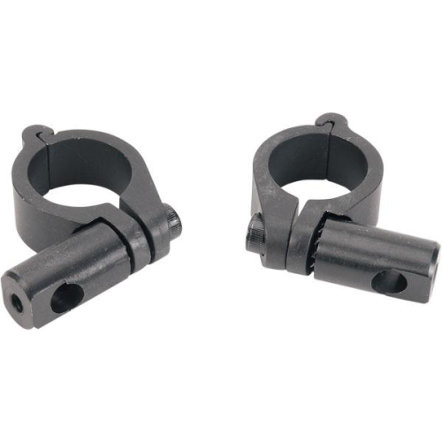 Slipstreamer - Slipstreamer 7/8in. Round Bar Adapters for HD3 Windshields - 7/8INCH