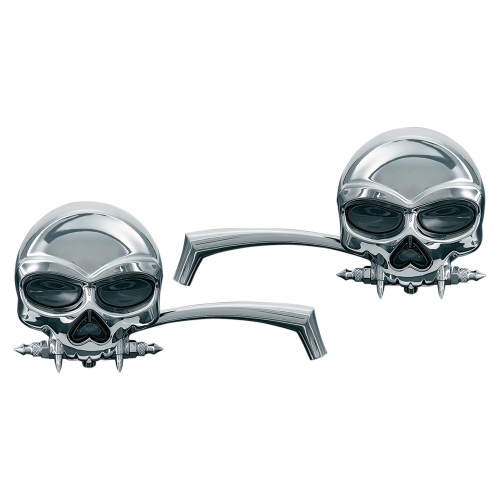 Kuryakyn - Kuryakyn Skull Mirrors - 1450