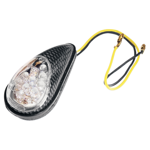 K&S Technologies - K&S Technologies LED Ultra Mini Flush Mount Marker Lights - Carbon Fiber Body - 25-8951