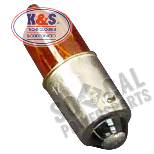 K&S Technologies - K&S Technologies Replacement Bulb for Ultra-Small Mini Stalk, Mini-Stalk and Long-Stem Mini Stalk  - Amber - 25-8027A