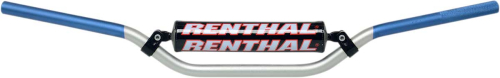 Renthal - Renthal 7/8in. Handlebar - RC Bend - Silver/Blue - 971-08-SB
