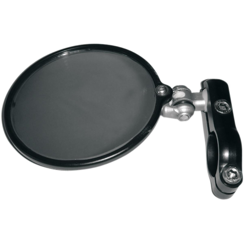 CRG - CRG Hindsight LS (Lane Splitter) Left Side Bar End Mirror - Black - HSLS-200