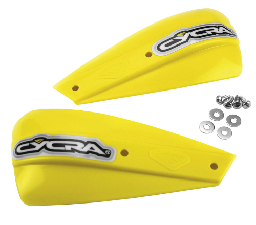 Cycra - Cycra Low-Profile Enduro Handshields - Yellow - 1CYC-1115-55