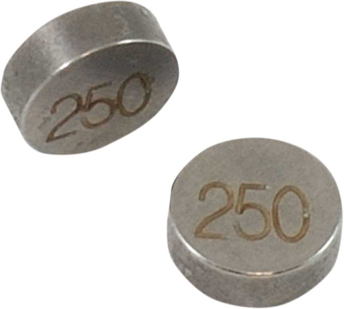 K&L Supply - K&L Supply 7.50mm Valve Shim Refill (5 pack) - 2.50mm - 13-6749