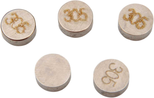 K&L Supply - K&L Supply 7.50mm Valve Shim Refill (5 pack) - 3.05mm - 13-6760
