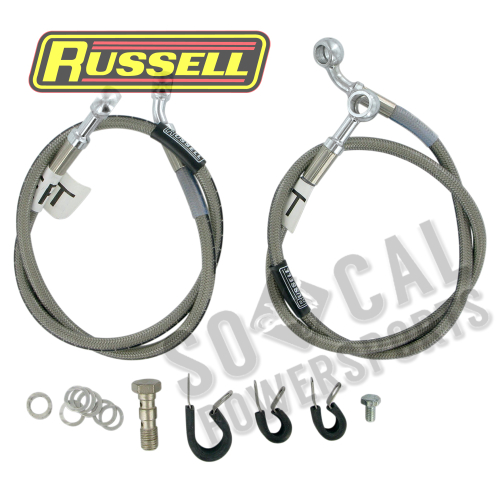 Russell - Russell Cycleflex Brake Line Two-Line Race Kit - R08358