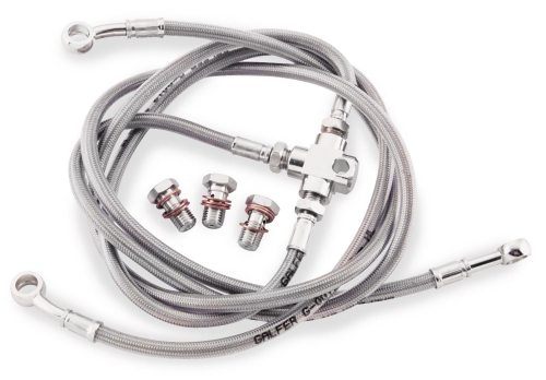 Galfer Brakes - Galfer Brakes 3-Line Brake Line Kit - (+2in.) - D589-3 +2
