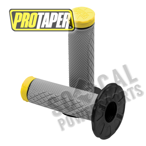 ProTaper - ProTaper Tri-Density Full Waffle Grips - Yellow - MX - 024874