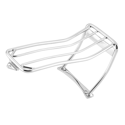 Bikers Choice - Bikers Choice Luggage Rack for 2-Up Seat - Chrome - 301024