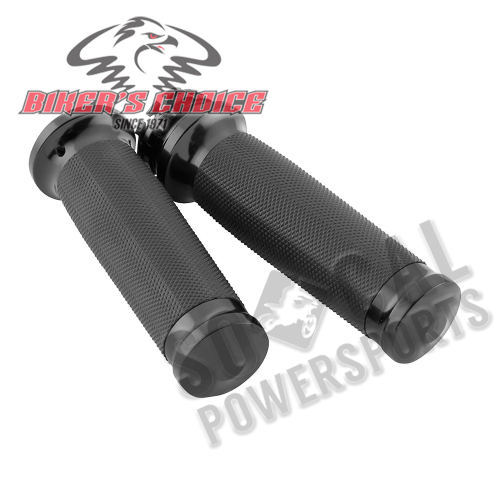Bikers Choice - Bikers Choice Tornado Grips - Black - 351121