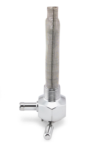 Pingel - Pingel Power-Flo Petcock - 90deg. Outlet Facing Forward - Aluminum - 1211-AH