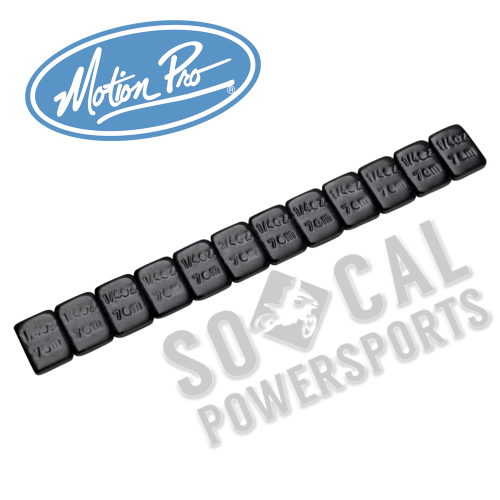 Motion Pro - Motion Pro Steel Wheel Weights - 90oz. - Black - 08-0453