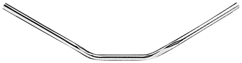BikeMaster - BikeMaster 7/8in. G.P. Touring Bend Handlebar - Black - 110521