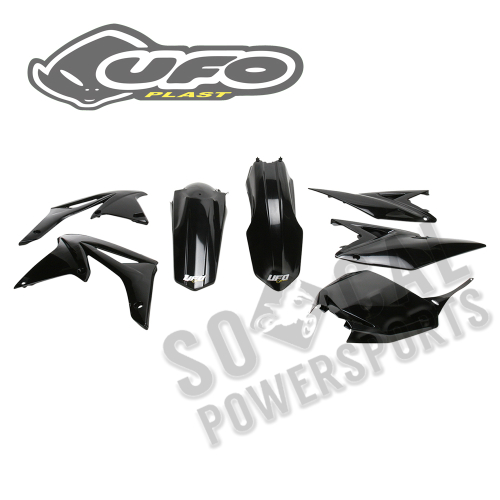 UFO Plastics - UFO Plastics Complete Body Kit - Black - SUKIT411-001