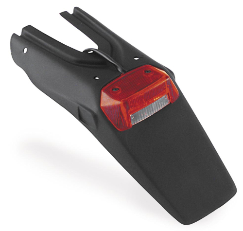UFO Plastics - UFO Plastics Universal License Plate Holder With Stoplight - Black - PP01214-001