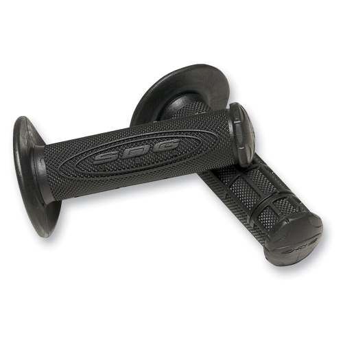 SDG - SDG Dual Compound Half-Waffle Grips - Black - 99115
