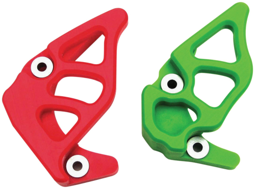 T.M. Designworks - T.M. Designworks Integrated Case Saver and Sprocket Cover - Green - KCC-250-GR