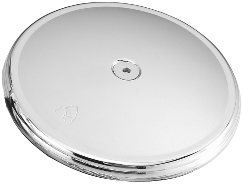 Arlen Ness - Arlen Ness Stage II Smooth Billet Cover - Chrome - 18-795