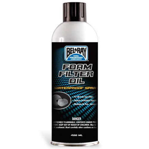 Bel-Ray - Bel-Ray Foam Filter Oil - 400ml. Aerosol - 93910-A13.5