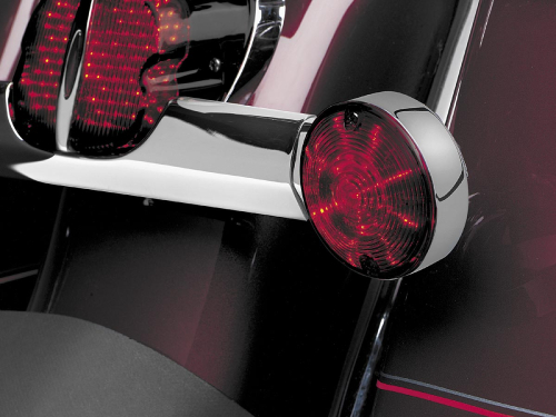 Kuryakyn - Kuryakyn LED Rear Turn Signal Conversion - Flat Style - Red - 4948