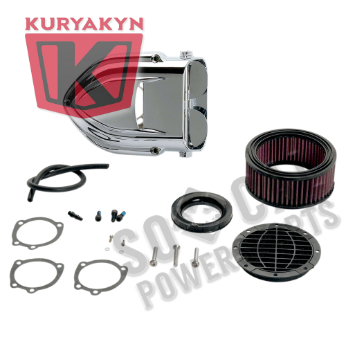 Kuryakyn - Kuryakyn Pro-R Hypercharger - Chrome - 9324
