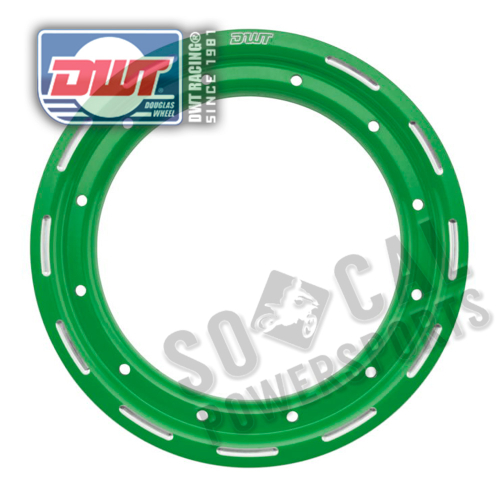 Douglas Wheel Tire - Douglas Wheel Tire Beadlock Rings .190 - 8in. - Green Powder Coat - 908-28G