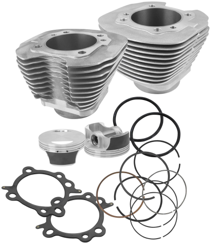 S&S Cycle - S&S Cycle 97in. Big Bore Kit - Black Powder-Coated - 106-5975