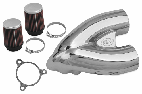 S&S Cycle - S&S Cycle Single Bore Tuned Induction System - Chrome - 106-4967