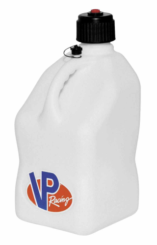 VP Racing Fuels - VP Racing Fuels Square Jerry Can - 5gal. - White - 3524