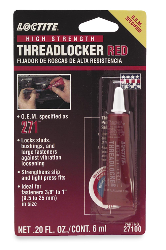 Loctite - Loctite Threadlocker 262 High Strength Red - 6ml. - 487231